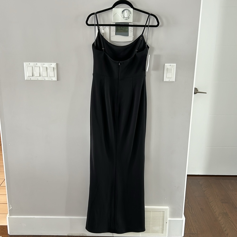 Katie May Side Slit Karla Dress in BLACK NWT - Picture 10 of 13